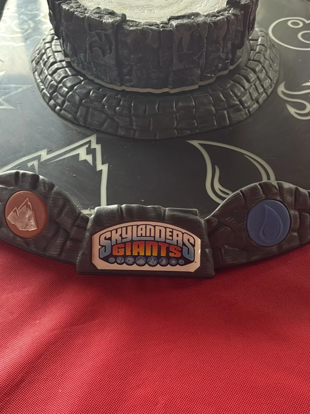 Nintendo Skylanders Giants Portal of Power Black with Blue and Orange Accents